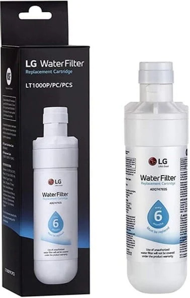 Filtro de agua LG LT1000P para nevecón